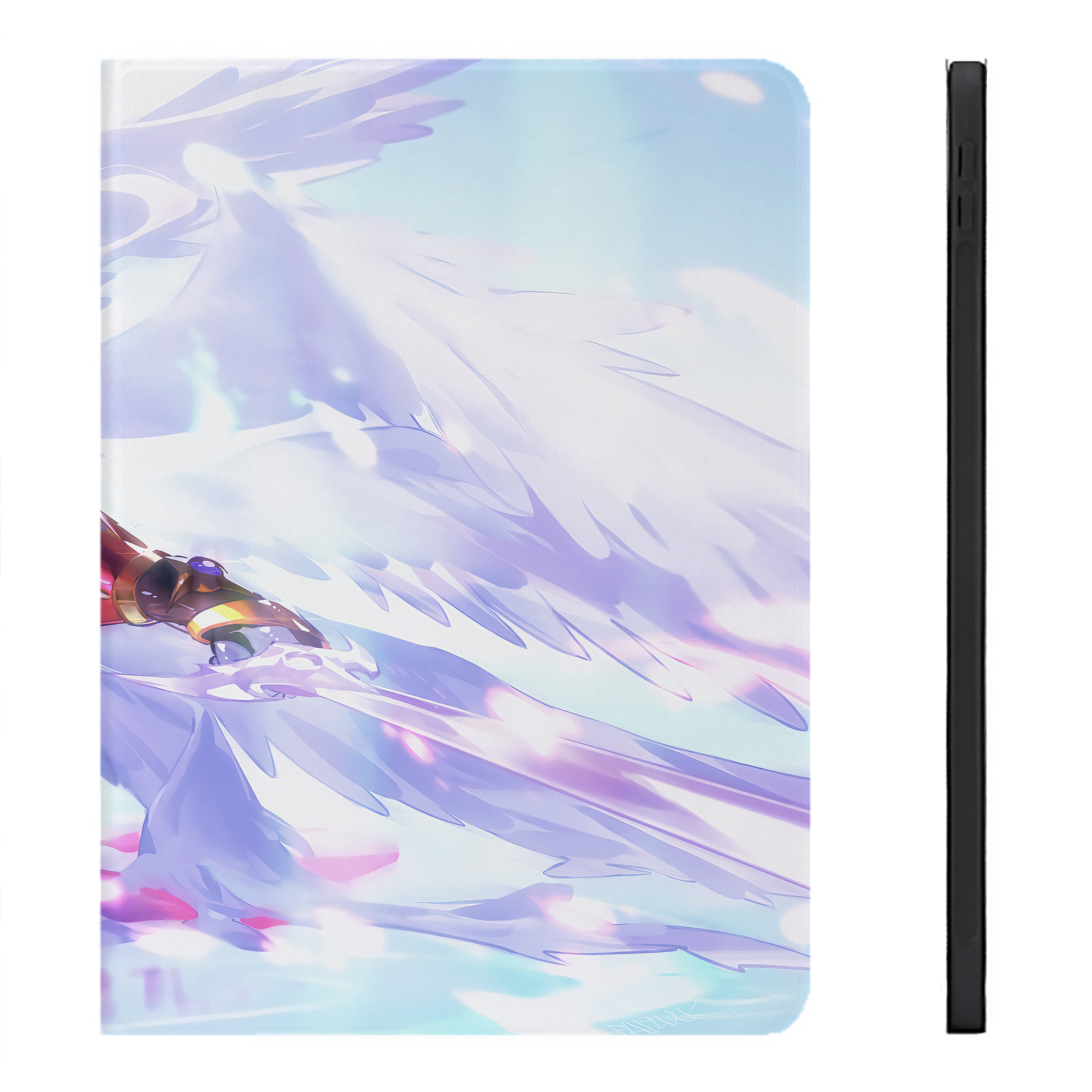 （画像用） Digimon デジタルモンスター/デジモン IPadケース ペンホルダー付き ブックスタイルデザイン